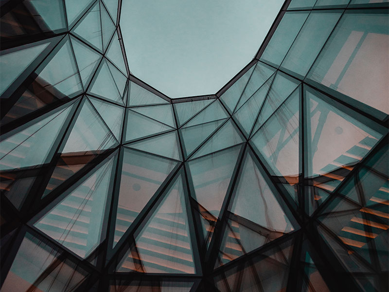 Abstract image of modern building